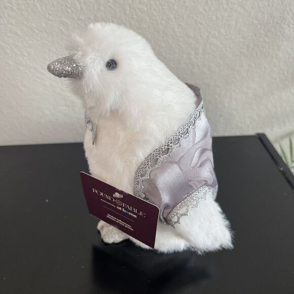 Found And Fable Decor Fluffy  Penguin With Waistcoat - Picture 2 of 5